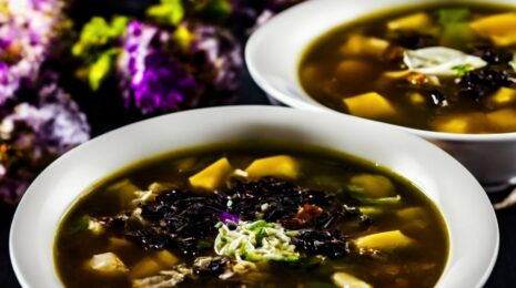 Как приготовить густой азиатский суп с черным чесноком — секреты глубины вкуса и текстуры