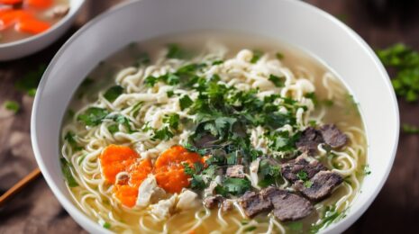 Как приготовить густой азиатский суп рамен с добавлением трюфеля для изысканного вкуса