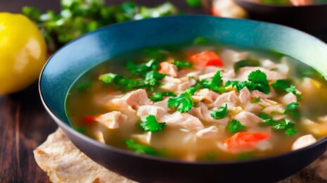 Азиатский суп на кокосовом молоке с жгучим перцем и лемонграссом: баланс огня и нежности