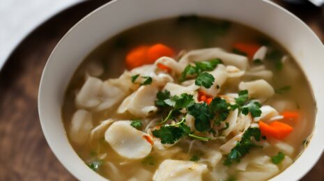 Фьюжн-рецепт паназиатского супа с мисо и том-ям: баланс кислого и умами в одной тарелке