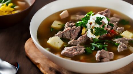 Влияние ферментации говядины на глубину вкуса в азиатских супах