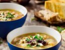 Изысканный суп с карамелизированным луком и грюйером