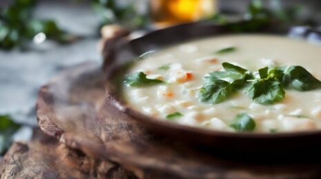 Окрошка на кефире