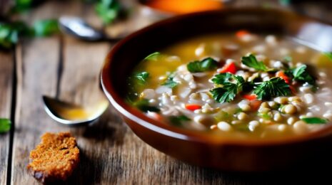 Постный чечевичный суп