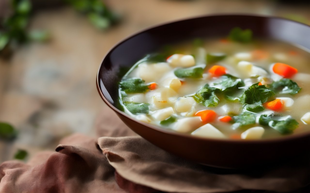 Простой и полезный суп, который помогает при простуде