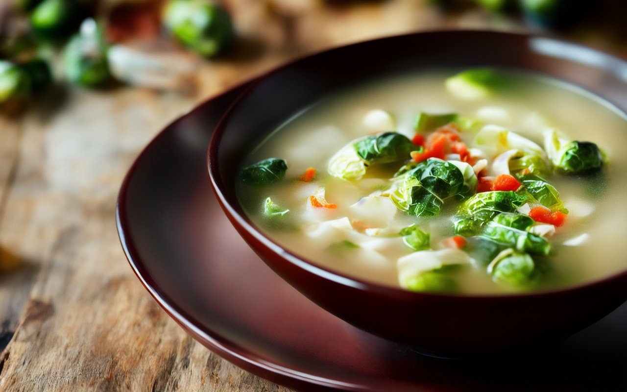 Рецепт супа из брюссельской капусты