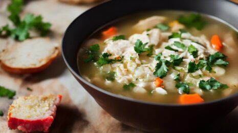 Рецепт супа из киноа с овощами и рыбой