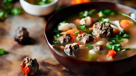 Рецепт супа с фрикадельками