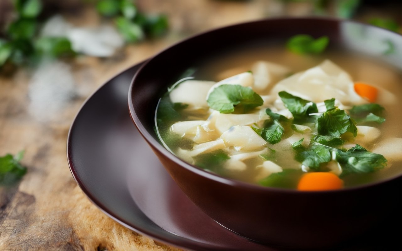 Солянка на рыбном бульоне