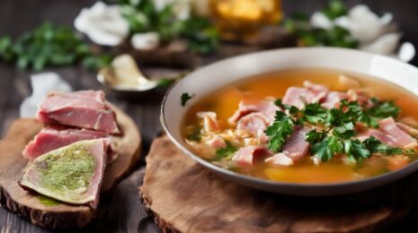 Солянка с ветчиной