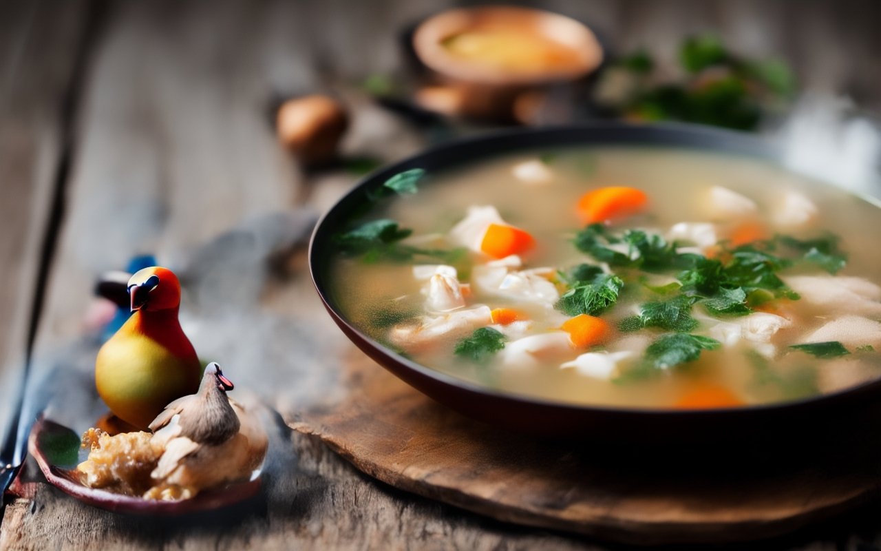 Солянка с уткой или гусем