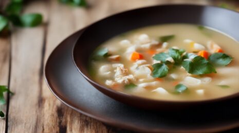 Солянка с языком