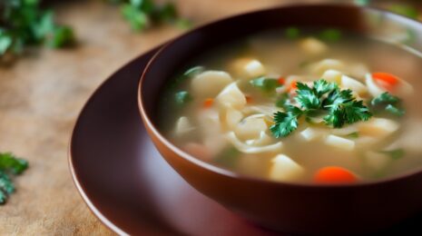 Суп Кукси (корейский холодный)