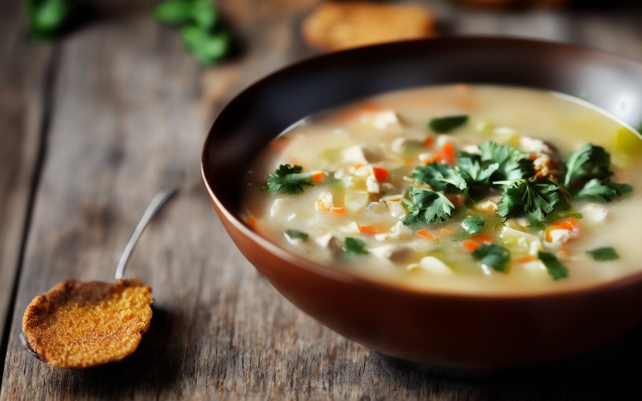 Суп с гречневой сечкой (проделом)