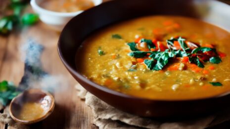 Суп с чечевицей и морковью