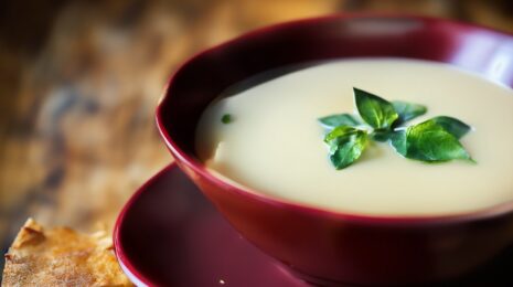 Черешневый суп с красным вином