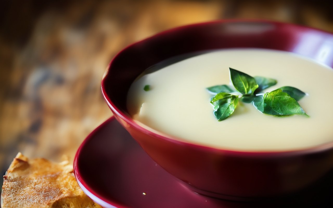 Черешневый суп с красным вином