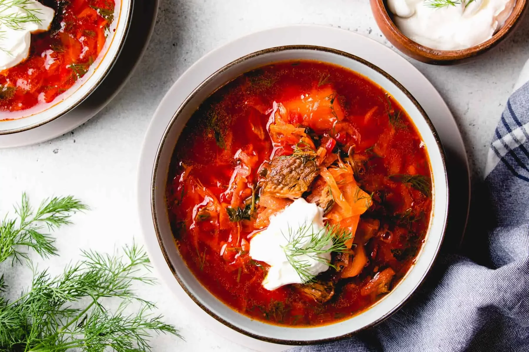 Борщ с говядиной - классический рецепт