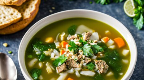 Рецепт вкусного супа с мясными консервами